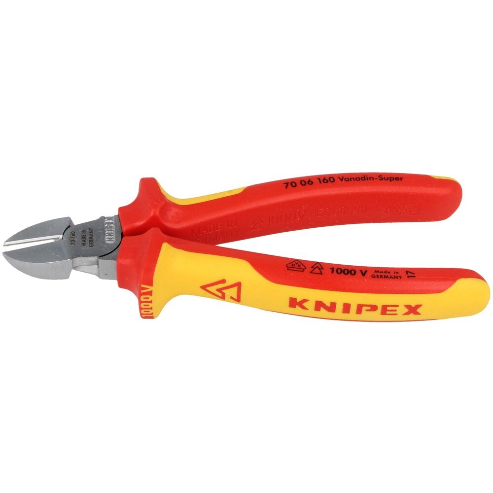 Knipex 5.7 Needle-Nose Combination Pliers - Plastic Grip