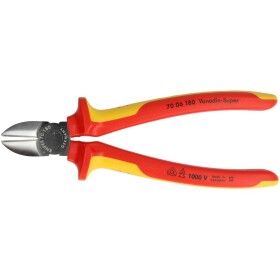 KNIPEX VDE pince coupante de c&ocirc;t&eacute; 180 mm...