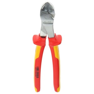 KNIPEX VDE Kraft side cutter 250 mm insulated, chrome-plated head, 74 06 250 7406250
