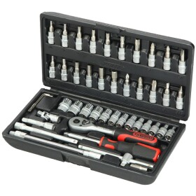 Superlock socket set, 1/4&quot;