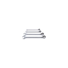 Set of ring ratchet spanners 4 pieces,