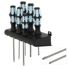 WERA screw driver set stainless 6 pieces for stainless...