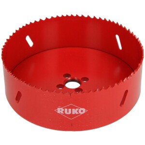 Ruko Bi-metal hole saw Ø 114 mm x 38 mm cutting depth with HSS edges 106114