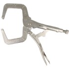 Welding gripping pliers with movable clamping jaws L=285 mm
