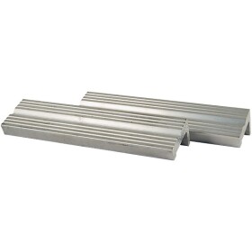 Mors pour &eacute;taux 160 mm aluminium structur&eacute;