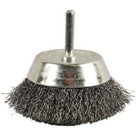 Brosse en fil d&acute;acier anti-rouille 75 mm