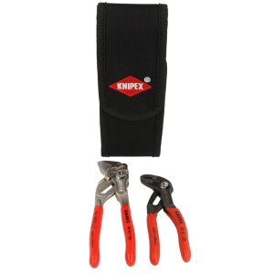 Knipex Mini-pliers in belt pouch 2-pc. set 002072V01