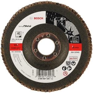 Bosch flap disc 125 mm 2608607326