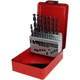 Ruko HSS-G TiAIN twist drill set 19 pcs. 1 - 10 mm, with...