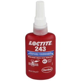 LOCTITE 243 DE/FR 50 ml bottle medium threadlocking