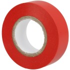 PVC insulation tape red 0.15 x 15 mm up to 105&deg;C on 10-m roll