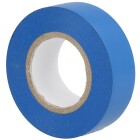 PVC insulation tape blue 0.15 x 15 mm up to 105&deg;C on 10-m roll