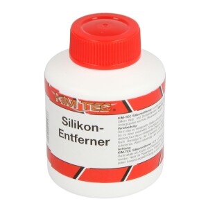 Silcone remover 100-ml bottle with integrated brush in the lid