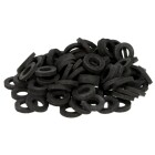 Rubber gasket for hose screw connection self-adhesive &frac12;&quot;=15 x 23.5 x 3 mm PU=100