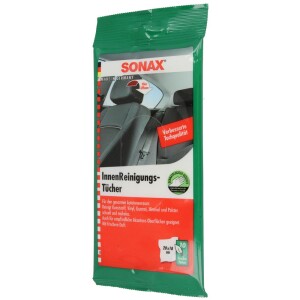 SONAX Lingettes nettoyantes p. voiture 20 x 18 cm 10 pièces 4159000