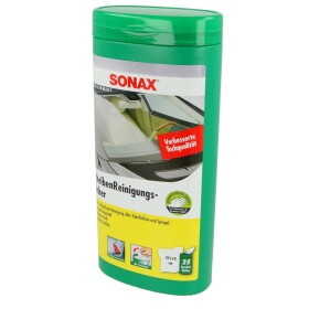 SONAX Glass cleaning wipes box with 25 wipes