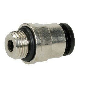 straight plug union 1/8" ET x 6 mm coupling, pneumatic