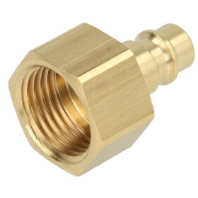 Brass coupling plug 1/2" IT