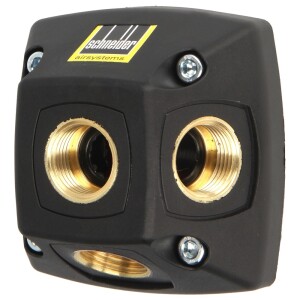 End distribution block Basis G 1/2" IT 3 x air inlet or outlet