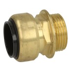 GES28-G1&quot;e, straight male connector