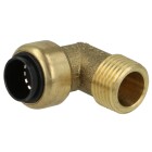 WE28-G1&quot;e, elbow male connector