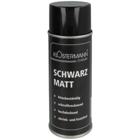 Acryl-Schwarz-Matt-Spray 400 ml Spraydose