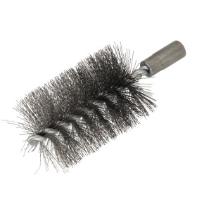 Brosse ronde en fil dacier 55 mm x 130 mm