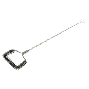 Segment brush - steel twisted handle 140 x 100 x 1000 mm