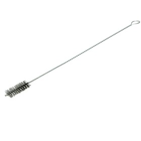 Round steel brush, twisted handle, 31 mm 600 mm long