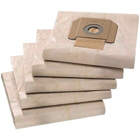 K&auml;rcher Kaercher paper filter bags 3-ply dust class...