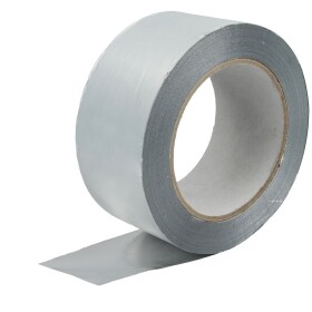 Alum. adhesive tape 50 mm wide roll length -40 up to 80&deg;