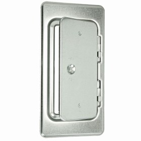 Upmann Chimney door K 31/4 galvanised with square lock...