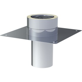 Base plate 180 mm Ø for chimney raise