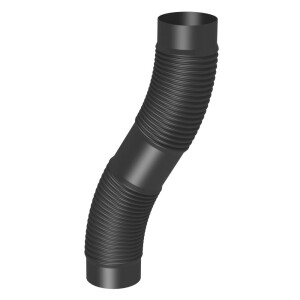 Flexible flue pipe plastic 60 mm x 15 m