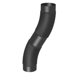 Flexible flue pipe plastic 110 mm x 20 m