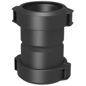 Coupling plastic 60 mm Ø for flex pipe