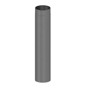 Stove pipe &Oslash; 130 x 750 mm cast-grey