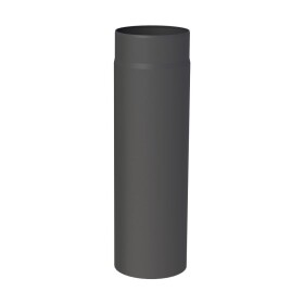 Stove pipe Ø 180 x 500 mm black