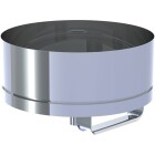 OEG Pot de suie inox amovible avec &eacute;vacuation condensat &Oslash; 180 mm