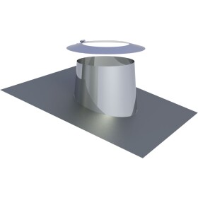 OEG Roof flashing 5-15° stainless steel with lead base