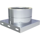 OEG Base plate stainless steel &Oslash; 150 mm with condensate drain at bottom