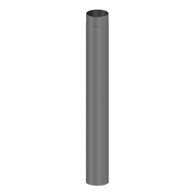 Stove pipe &Oslash; 120 mm 1,000 mm cast-grey