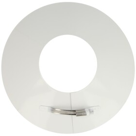 Flue system concentric &Oslash; 125 mm wall rosette