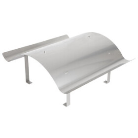Chimney cover cap 700 x 670 mm stainless steel