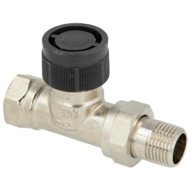 Oventrop valve body A straight 3/8&quot; w/o presetting,...