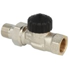 Heimeier Thermostat-Ventilunterteil 3/8&quot; 2202-01.000 Durchgang Rotguss