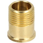 Heimeier connection nipple for flat-sealing 3-way valves &frac12;&quot;