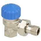 Heimeier thermostatic valve body 3/8&quot; angle nickel-plated 2241-01.000