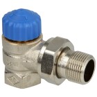 Heimeier thermostatic valve body &frac34;&quot; angle nickel-plated 2241-03.000