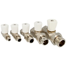 Heimeier manual radiator valve &frac34;&quot; straight...
